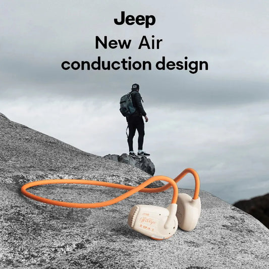 Jeep Air Conduction Headphones Wireless Bluetooth 5.3