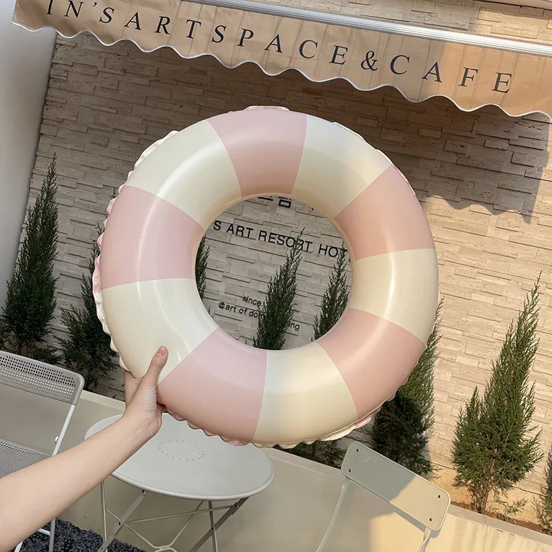 Rooxin Donut Swimming Ring Inflatable Pool Float for Teen Kids Swimming Circle Baby Swim Tube Water Play Swimming Pool Toys