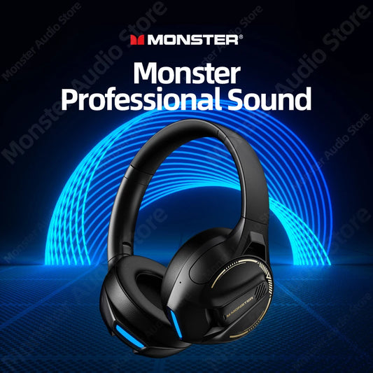 Monster XKH03 Headphones Wireless Bluetooth 5.3