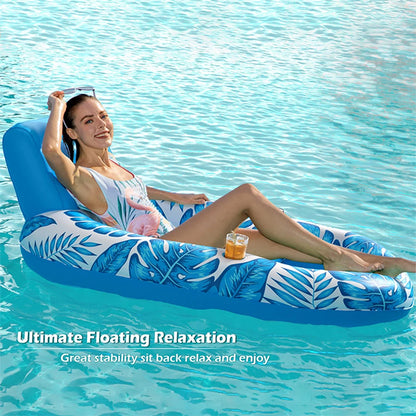 1PCS Summer Air Mattresses Inflatable Water Sleeping Bed Floating Lounger Air Mattress Outdoor Toys Play Row Inflatable Air Bed
