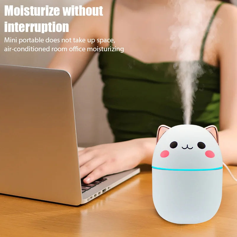 Mini Cute Air Humidifier Essential Oil