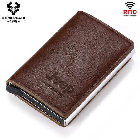 Wallet Stylish Slim Wallet with Pop-Up Feature and Money Clip for Men